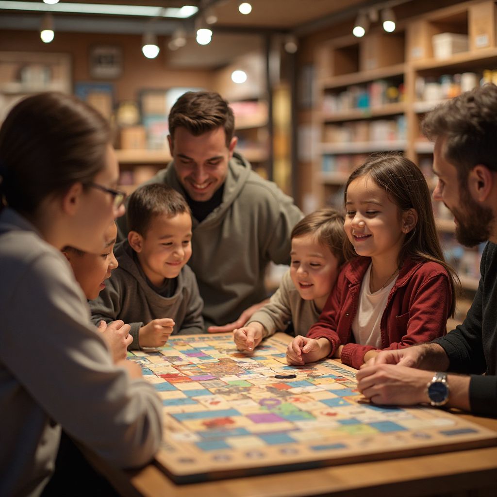 Family game night event