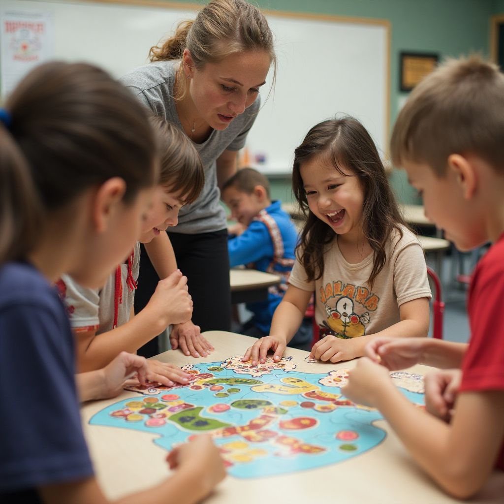 Workshop session for children